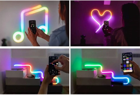 Twinkly Flex 288 LED RGB Starter Kit 3m. Elastyczna taśma LED sterowana aplikacją