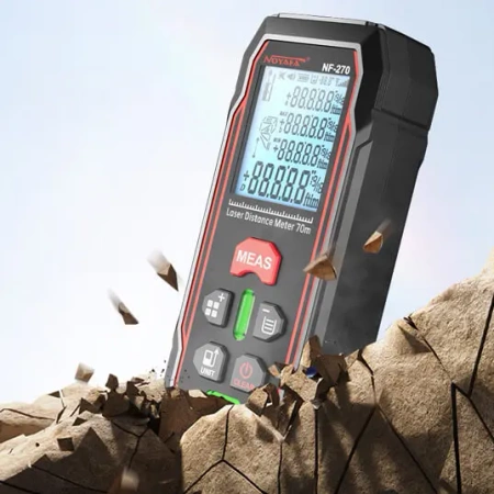 Laserowy miernik odległości, dalmierz 70m, Noyafa NF-270