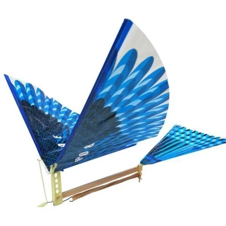 Latający ptak trzepoczący skrzydłami 48x35cm - rzutek - zabawka dla dzieci - Latawiec