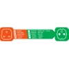 Adapter podrozny wtyk PL na gniazdo UK, 250 V 13 A, do Wielkiej Brytanii