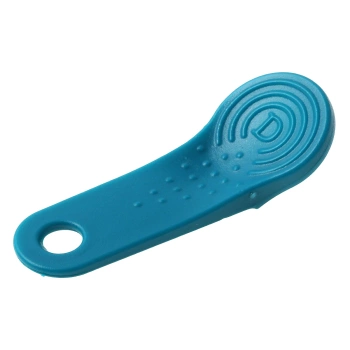 Uchwyt-brelok do pastylki iButton DS1990/DS1990A MicroCan F5, turkusowy