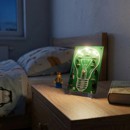 Zmierzchowa lampka LED. Zestaw DIY do nauki lutowania AVT EDU622