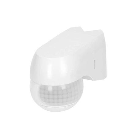 Czujnik ruchu PIR 220st. 1200W IP44 biały