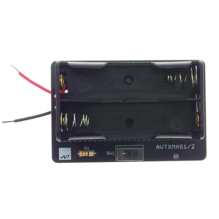 Świąteczna choinka, Bożonarodzeniowe drzewko LED - zestaw DIY, AVT XMAS1