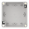 Obudowa hermetyczna ZP90.90.60JH, 90 × 90 × 60 mm, ABS, jasnoszara, Kradex