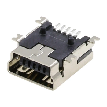 Gniazdo mini USB B, do montażu powierzchniowego SMD