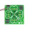 Efekt LED - czterolistna koniczynka. Zestaw DIY do nauki lutowania AVT EDU623