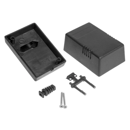 Obudowa 53x81, h=46mm, do zasilacza, wentylowana, Z10A