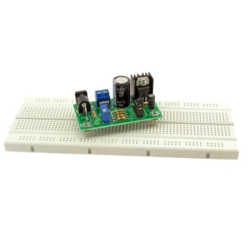 Zasilacz płytek stykowych - KIT AVT 3072/2 + płytka prototypowa