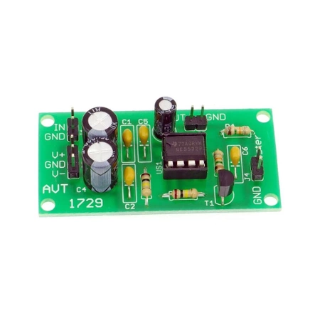 Przedwzmacniacz sterowany napięciowo - zlutowany KIT AVT 1729