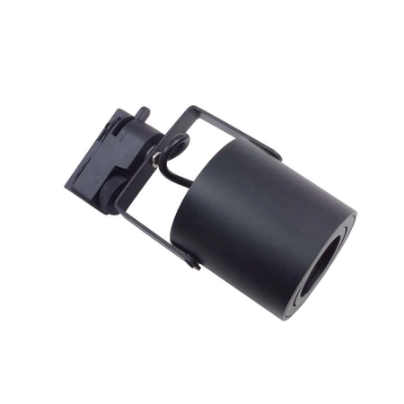 Reflektor szynowy z gniazdem GU10, model ABI 80mm czarny