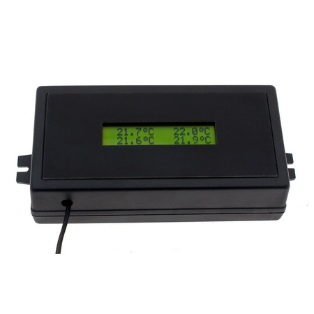 Panel frontowy do instalacji modułów z wyświetlaczami LCD 1x16 lub 2x16 w obudowie Z52