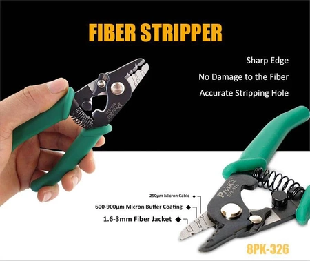 Zestaw narzędzi do światłowodów Proskit PK-9456