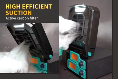 Stacja lutownicza z odsysaczem i dodatkową lutownicą Proskit SS-988B