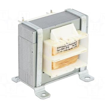 Transformator sieciowy TS 4/011, 4VA, 9V + 9V, 0,22A, rdzeń EI 42/14, 40 × 42 × 34mm, Indel