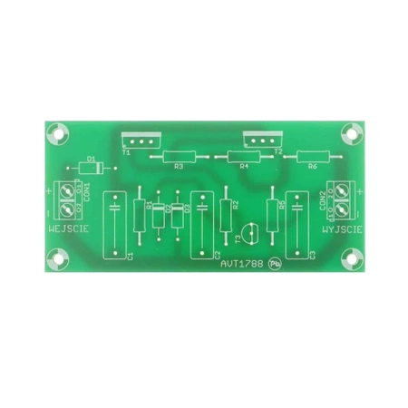 Stabilizator napięcia do układów lampowych, PCB do projektu AVT1788