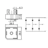 Mostek prostowniczy SKBPC3516 - trójfazowy 35A 1600V konektorowy 