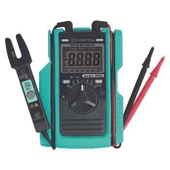 Multimetr cęgowy 3399 z otwartymi cęgami 60 A AC/DC, napięcie 600 V, CAT III 300 V, Kyoritsu KEW MATE 2000A