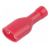Konektor płaski 6.3mm żeński, pełna izolacja, 0.8mm, 0.5-1.5mm, SGE
