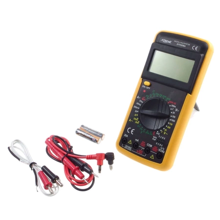 Miernik 1999 [V, A, om, F, Hz, temp] CEM DT-9208A