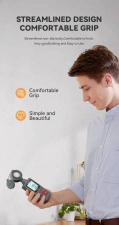 Luksomierz Noyafa NF-564 zakres: LUX: 0–200000, FC: 0–19999