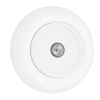 Gniazdo antenowe TV z ramką, kolor biały, seria Retro Vintage Loft