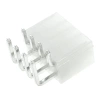 Wtyk ATX 8-stykowy męski kątowy do montażu na PCB, raster 4,20 mm, biały, KWM4505-08R