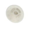 Gałka do potencjometru na oś 6mm - 18mm - biała, napis VOLUME - GGB18
