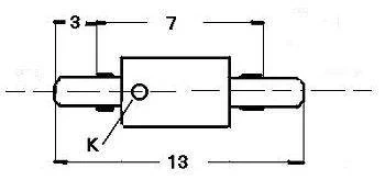 Dioda pojemnościowa BB105A (BBAP05A)