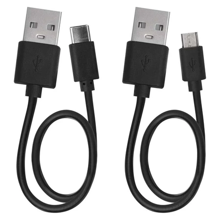 PowerBank 10000mAh 10A, przewód USB-C i micro USB, EMOS ALPHA 10S