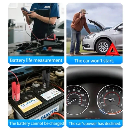 Samochodowy Tester akumulatorów 12/24V BTM-24 FNIRSI