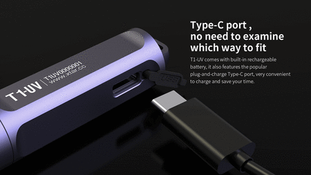 Latarka ręczna - brelok LED Xtar T1 500 lumenów + UV