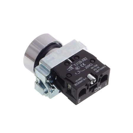 Przełącznik tablicowy PT-29R monostabilny 10A 440V NC (0) czerwony