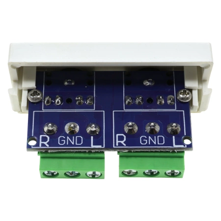 Moduł 1/2 - 2 gniazda słuchawkowe jack 3.5 - biały - kompatybilny z ramkami Tawoia Glass