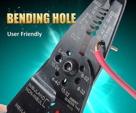 Narzędzie uniwersalne (obcinaczki, ściągacz izol., Zaciskarka) CP-412G Proskit