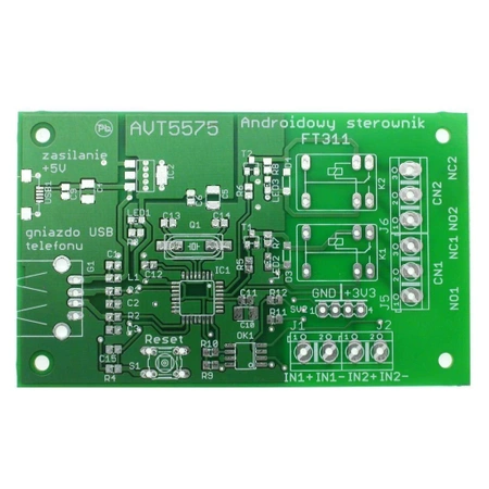 Sterownik Androidowy z FT311D, PCB do projektu AVT5575