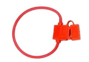 Gniazdo bezpiecznika samochodowego 10 A z osłoną i przewodem 190 mm