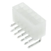 Wtyk ATX 12-stykowy męski kątowy do montażu na PCB, raster 4,20 mm, biały, KWM4505-12R