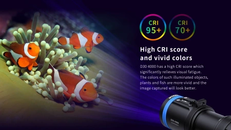 Latarka LED do nurkowania XTAR D30 LED Cree 4000lm