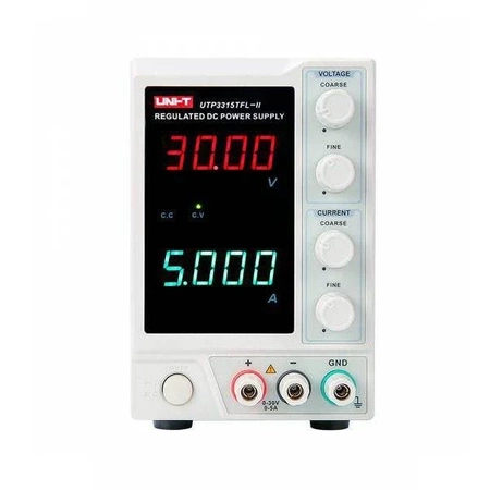 Zasilacz laboratoryjny Uni-T UTP3315TFL-II, 0-30 V, 0-5 A