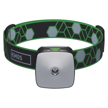 Latarka czołowa LED CREE 3W + SMD, 110 lm 850mAh ładowalna