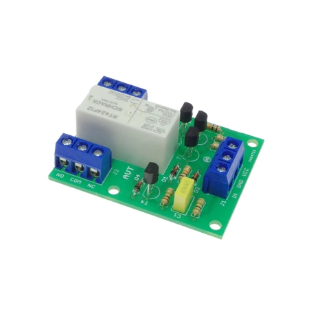 Energooszczędny przekaźnik bistabilny DPDT 12V sterowany TTL - KIT AVT 6048