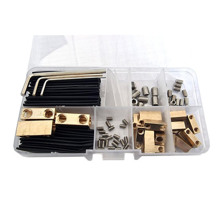 Zestaw 25szt złączy śrubowych do łączenia przewodów