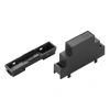 Obudowa modułowa na szynę DIN Z105, 17,5 × 90 × 64,9 mm, ABS V0, czarna, Kradex