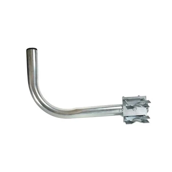 Uchwyt antenowy balkonowy kolanowy prawy 60 cm DPM ocynkowany