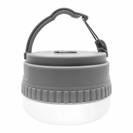 Lampka kempingowa wisząca LED 150 lm, ciepła biel 3000 K, akumulator 500 mAh, USB-C - Virone LA-11