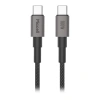 Kabel USB-C - USB-C, 100 W, 1,2 m, czarny, Miccell, MIC-005988