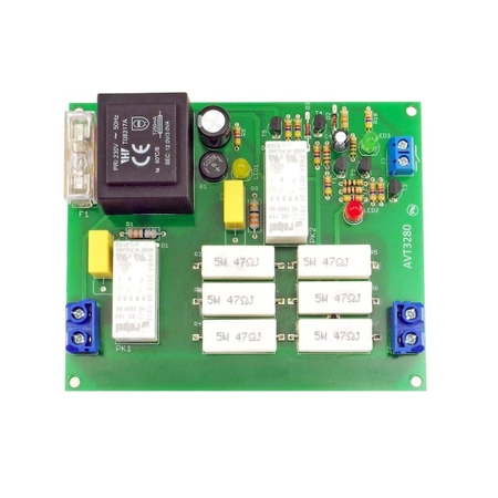 Softstart z wyłącznikiem - KIT AVT 3280