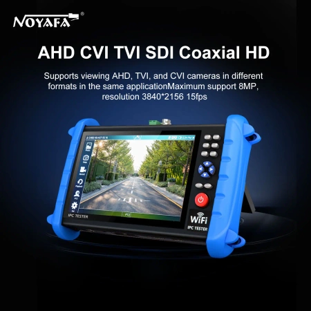 Tester kamer IP i CCTV 4K PoE TDR ekran dotykowy Wi-Fi Noyafa NF-IPC722ATCHS