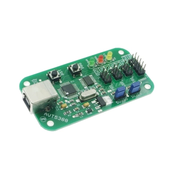 Programator AVR-ISP MKII - zlutowany KIT AVT 5388